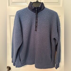 Aerie quarter zip fleece pullover